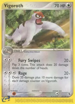 Vigoroth, Ruby & Sapphire #47/109