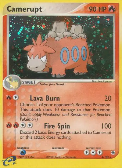 Camerupt, Ruby & Sapphire #4