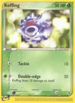 Koffing, Ruby & Sapphire #54/109