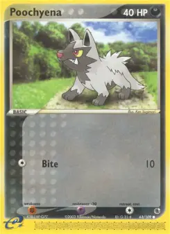 Poochyena, Ruby & Sapphire #63/109
