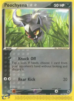 Poochyena, Ruby & Sapphire #64/109