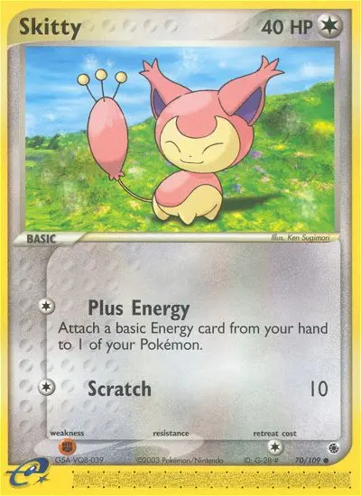 Skitty, Ruby & Sapphire #70