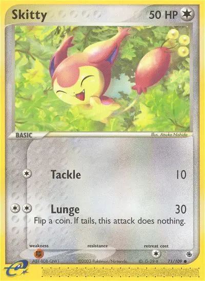 Skitty, Ruby & Sapphire #71