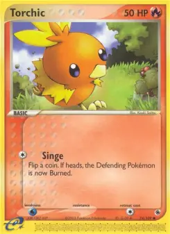 Torchic, Ruby & Sapphire #74/109