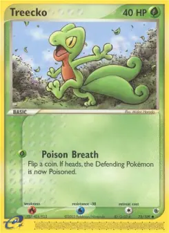 Treecko, Ruby & Sapphire #75/109