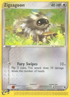 Zigzagoon, Ruby & Sapphire #79/109