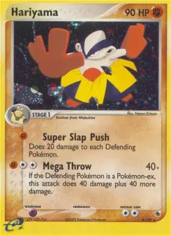Hariyama, Ruby & Sapphire #8/109
