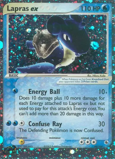 Lapras ex, Ruby & Sapphire #99