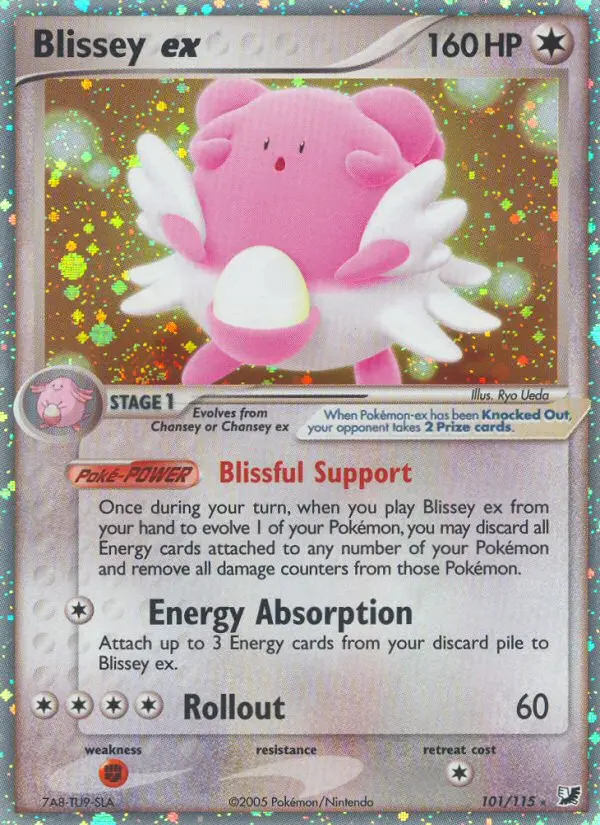 Blissey ex, Unseen Forces #101