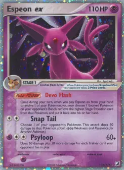 Espeon ex, Unseen Forces #102/115
