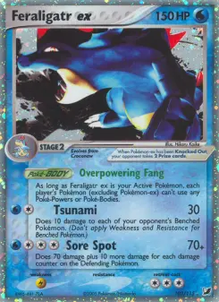 Feraligatr ex, Unseen Forces #103/115