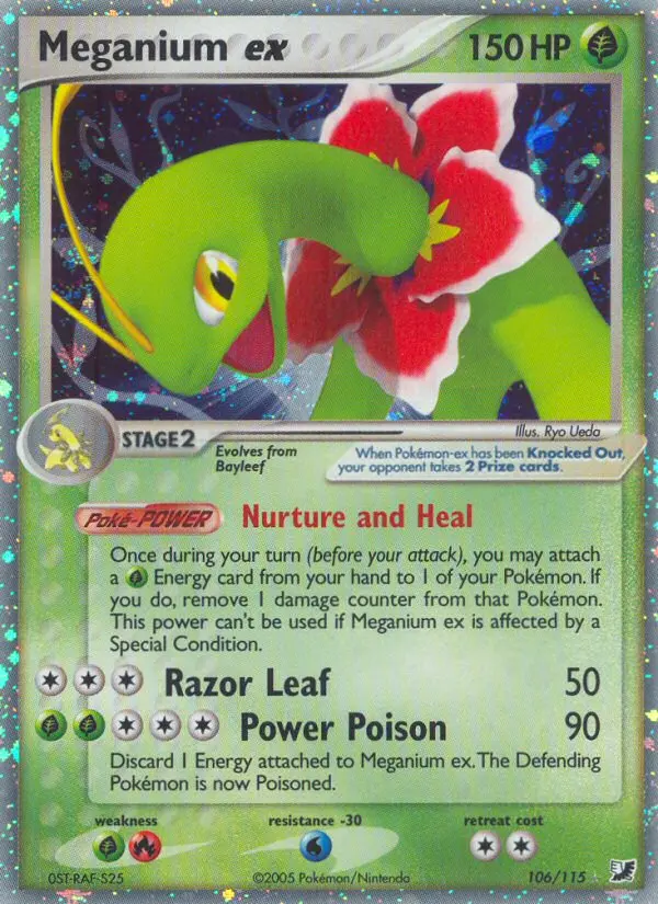 Meganium ex, Unseen Forces #106