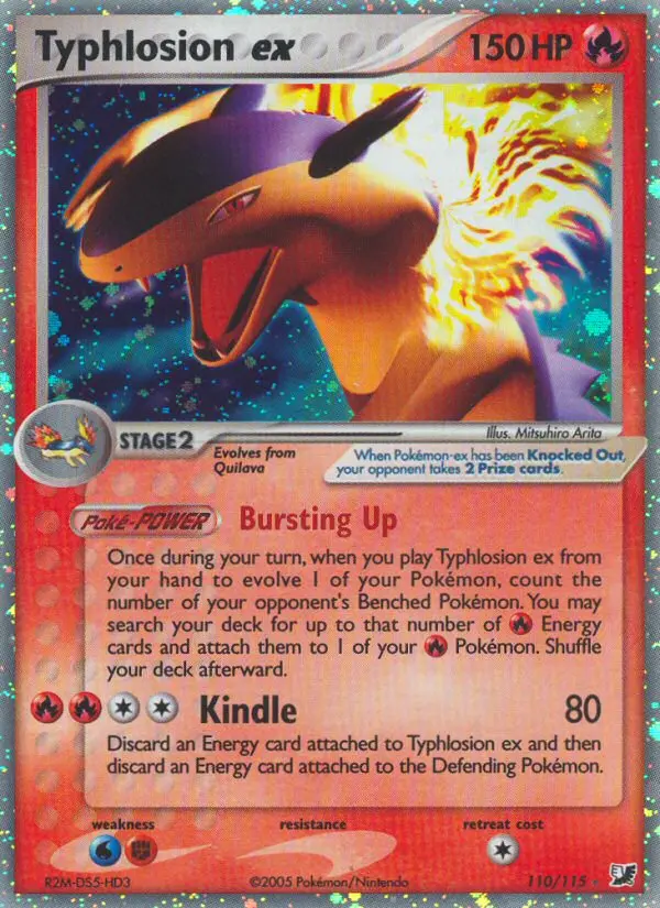 Typhlosion ex, Unseen Forces #110