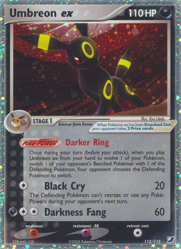 Umbreon ex, Unseen Forces #112