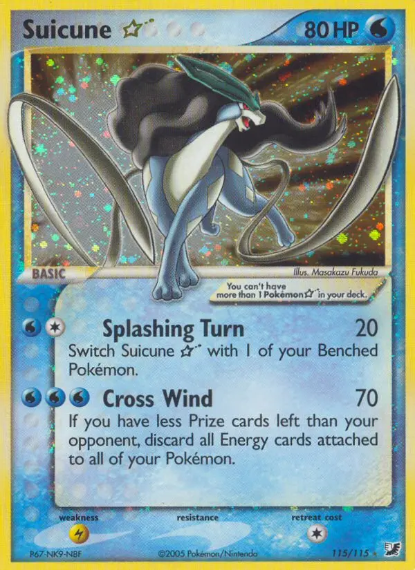 Suicune ☆, Unseen Forces #115