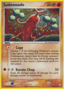 Sudowoodo, Unseen Forces #15/115