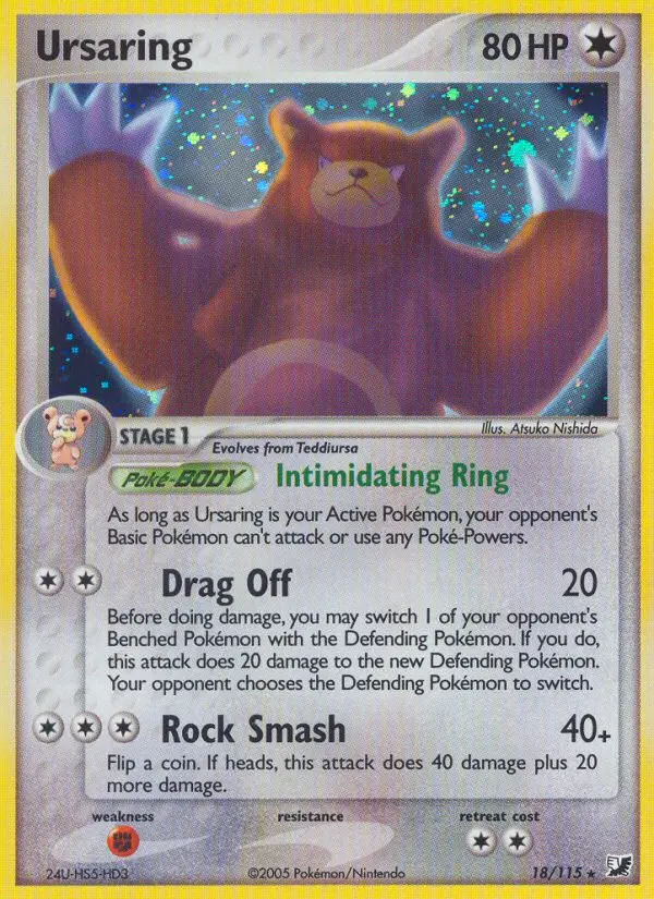 Ursaring, Unseen Forces #18