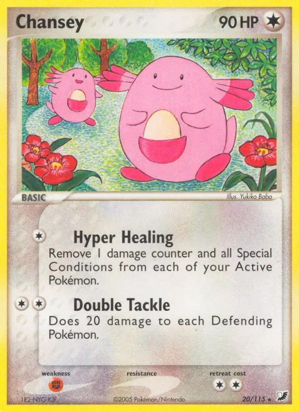 Chansey, Unseen Forces #20