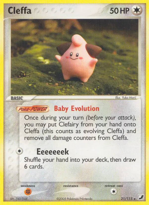 Cleffa, Unseen Forces #21