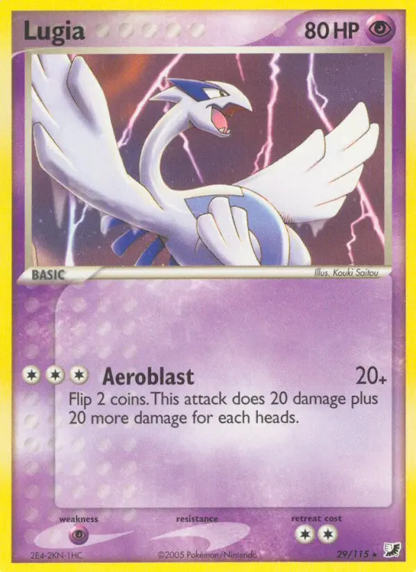 Lugia, Unseen Forces #29
