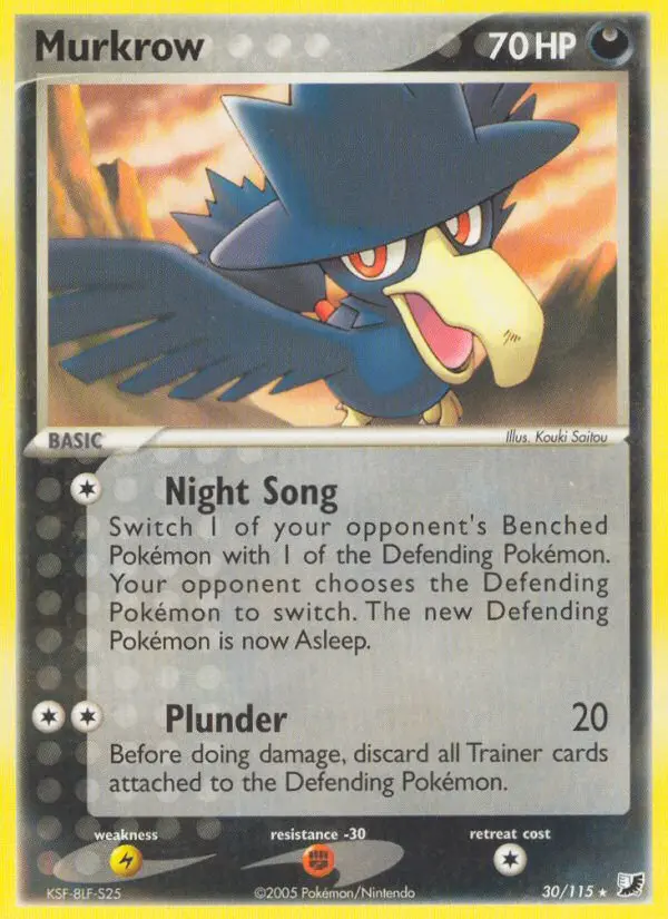 Murkrow, Unseen Forces #30