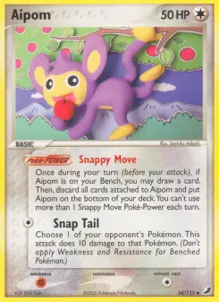 Aipom, Unseen Forces #34/115