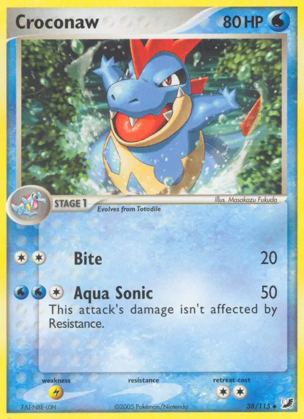 Croconaw, Unseen Forces #38