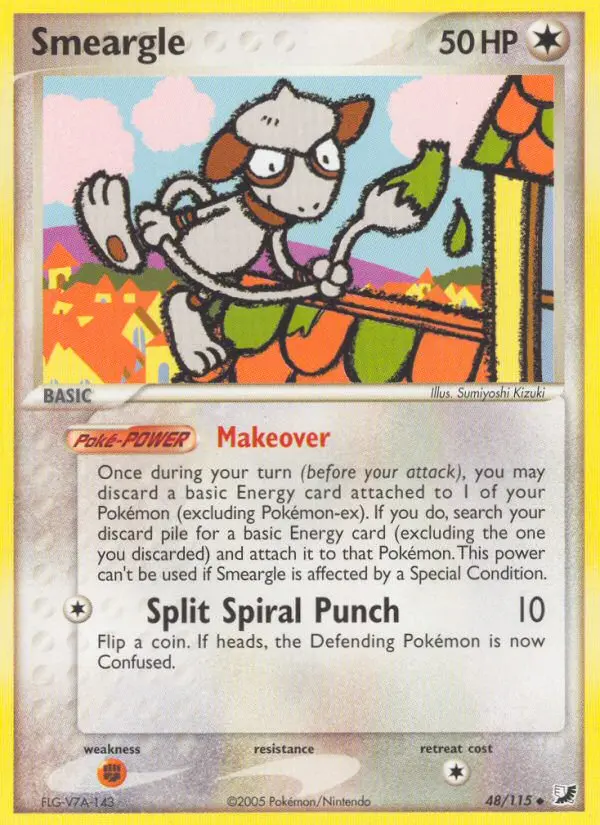 Smeargle, Unseen Forces #48