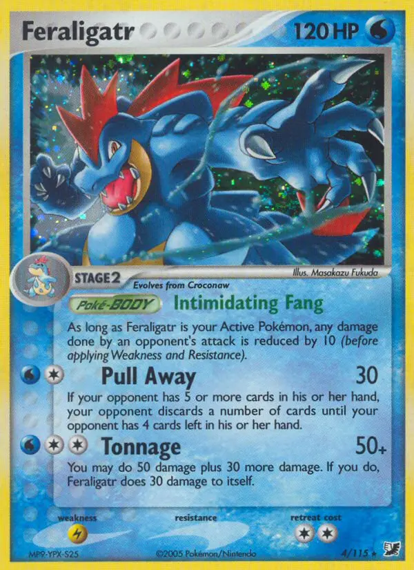 Feraligatr, Unseen Forces #4