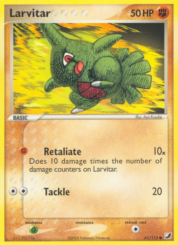Larvitar, Unseen Forces #61
