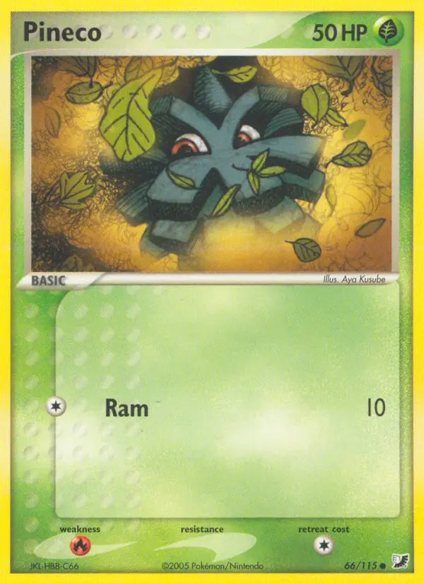 Pineco, Unseen Forces #66