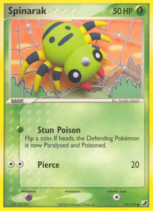 Spinarak, Unseen Forces #75