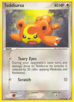 Teddiursa, Unseen Forces #77/115