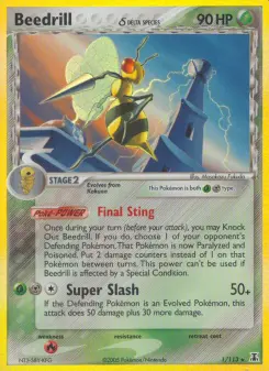 Beedrill δ, Delta Species #1/113