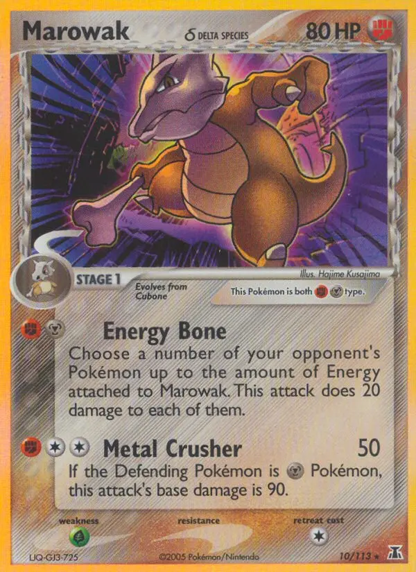 Marowak δ, Delta Species #10