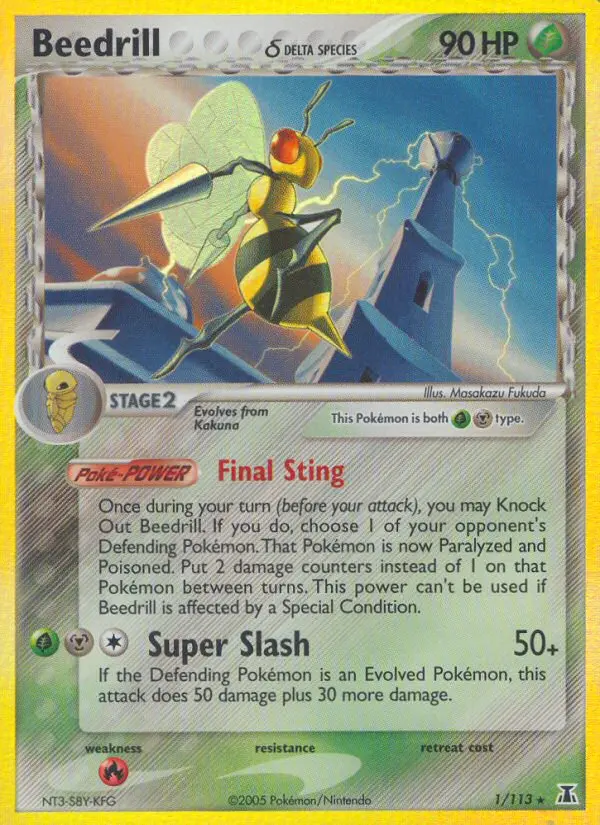 Beedrill δ, Delta Species #1