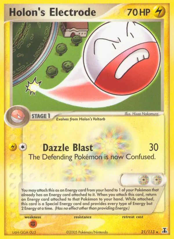 Holon's Electrode, Delta Species #21