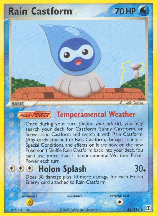Rain Castform, Delta Species #26