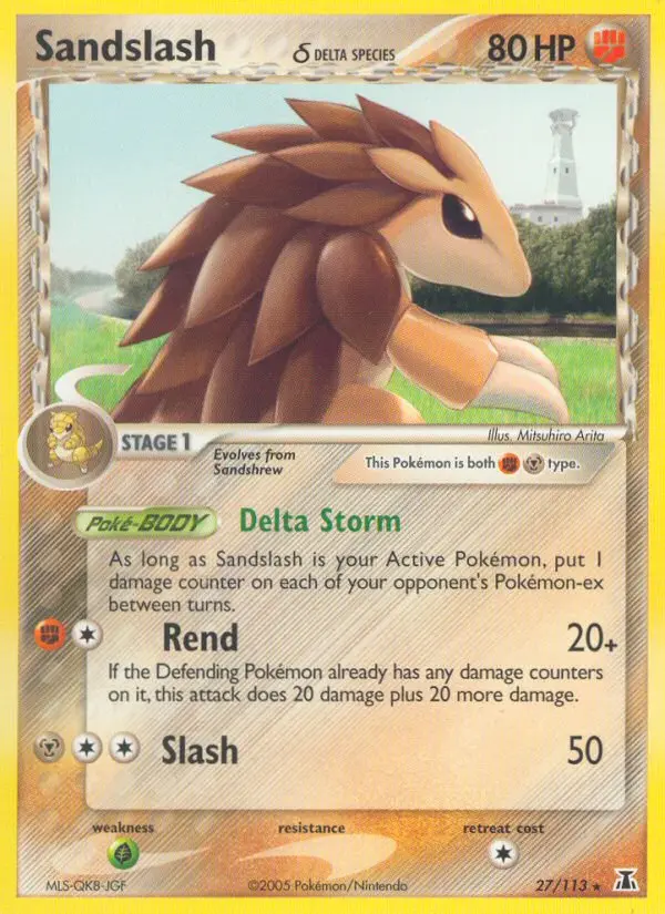 Sandslash δ, Delta Species #27