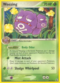 Weezing, Delta Species #33/113