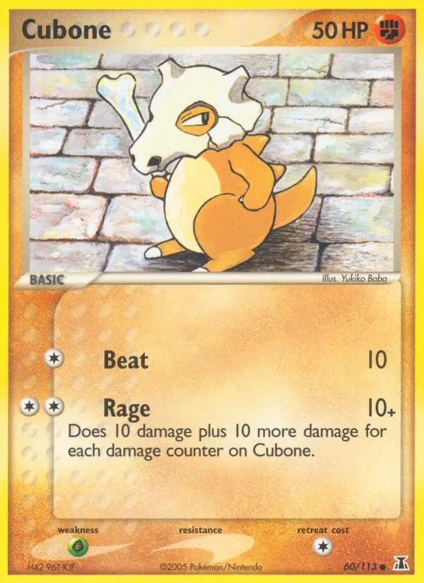 Cubone, Delta Species #60