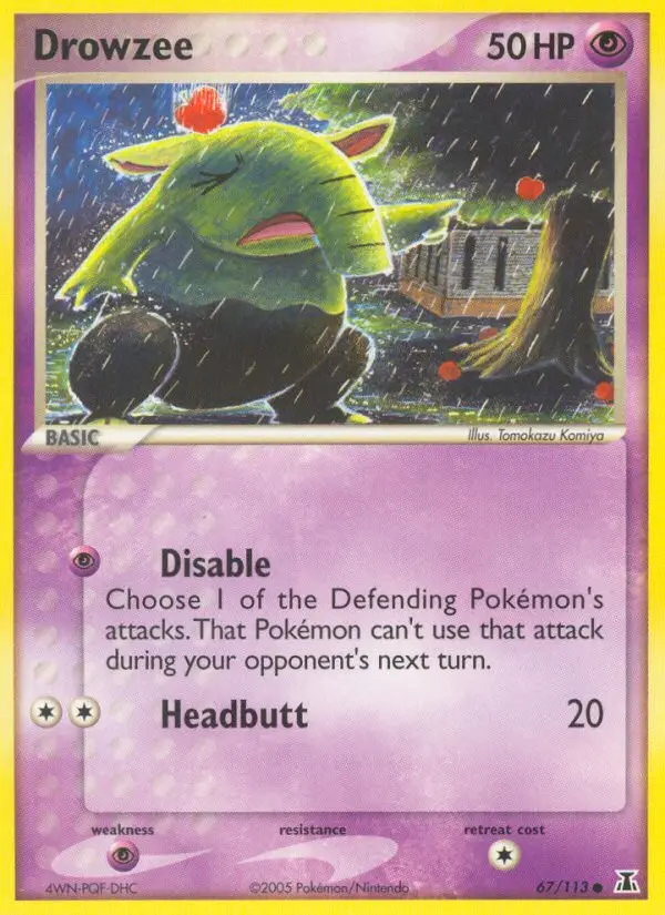Drowzee, Delta Species #67