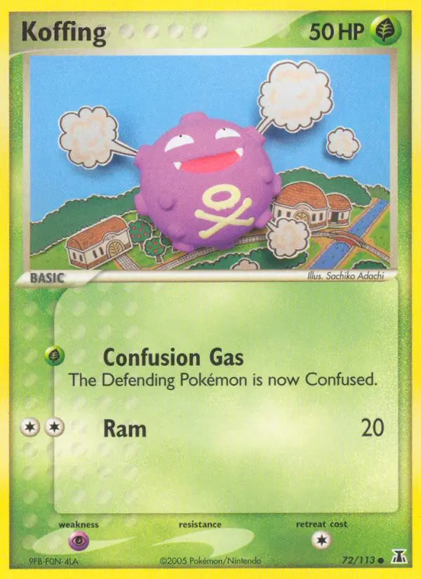 Koffing, Delta Species #72