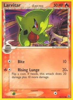 Larvitar δ, Delta Species #73/113
