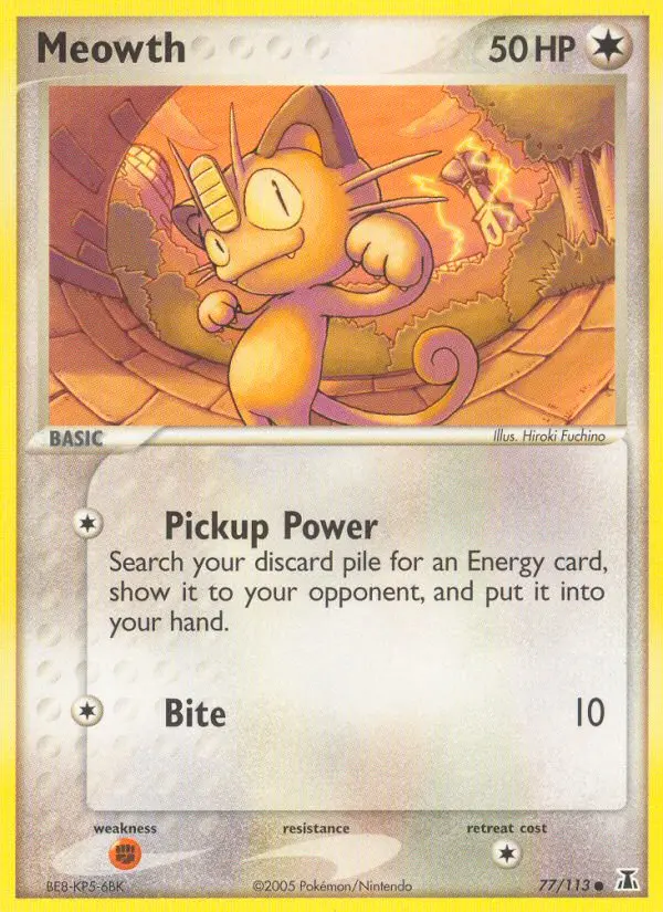 Meowth, Delta Species #77