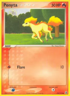 Ponyta, Delta Species #78/113