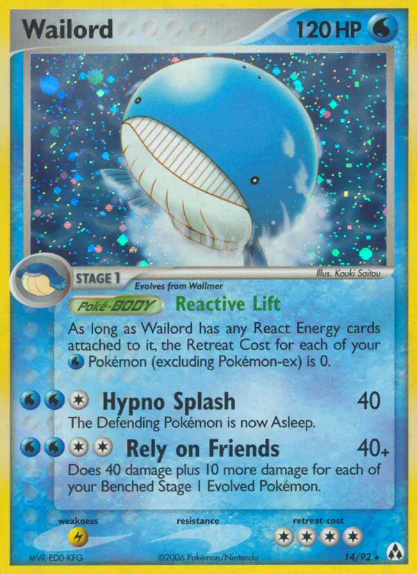 Wailord, Legend Maker #14