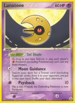 Lunatone, Legend Maker #20/92