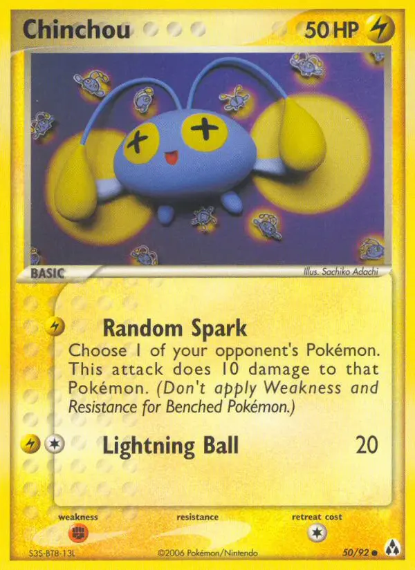 Chinchou, Legend Maker #50