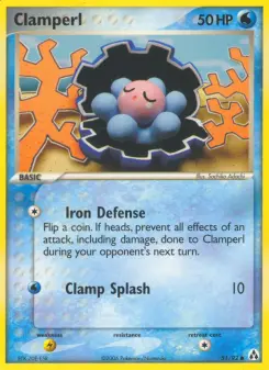 Clamperl, Legend Maker #51/92